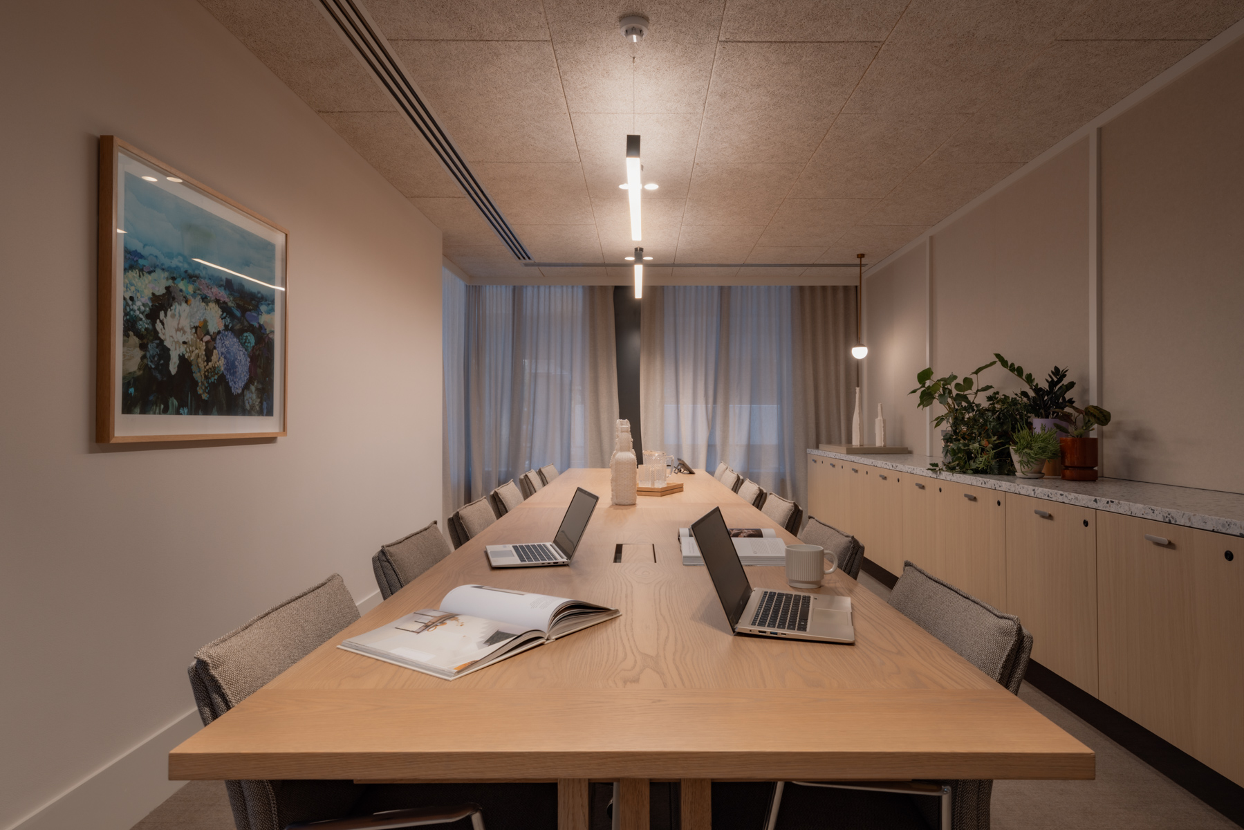 Remote working spaces and podcast studio